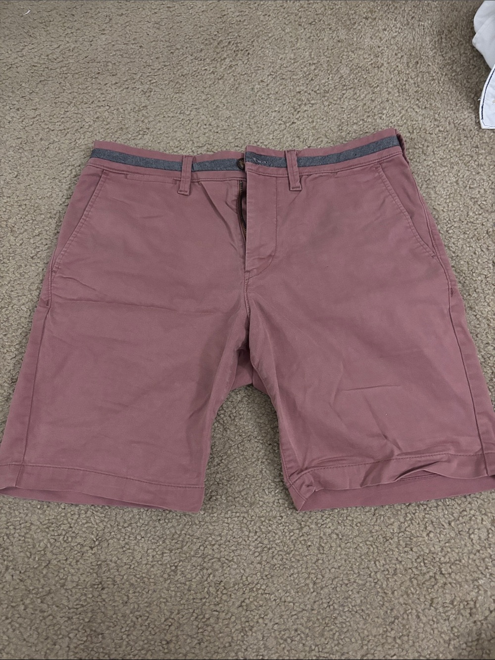 Men's Pale Red Shorts - Casual Everyday Wear